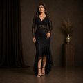 Noir Mystique Gown