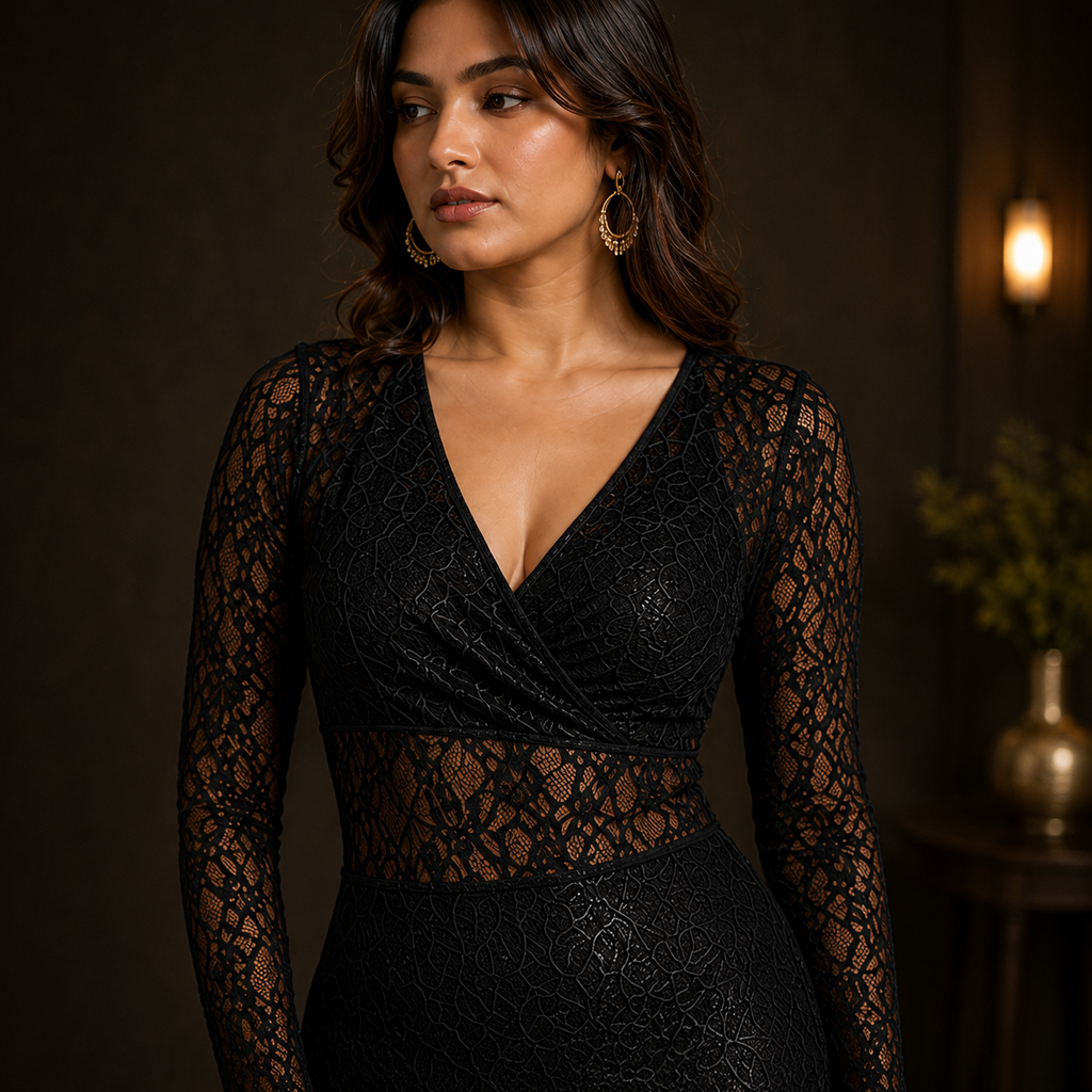 Noir Mystique Gown