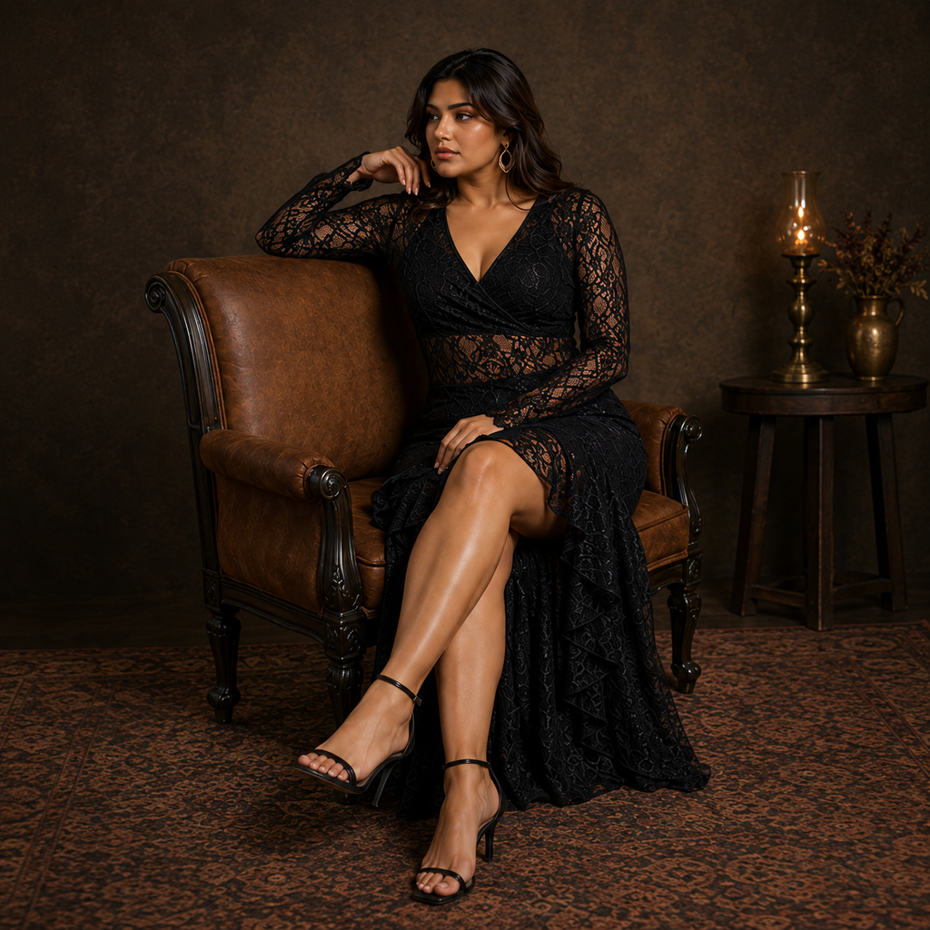 Noir Mystique Gown